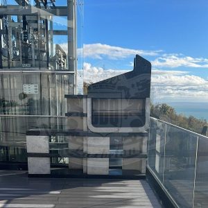 Печь Барбекю угловая - Южно-Султаевский гранит