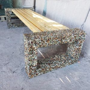 Скамья Евро 4 - Горные цветы